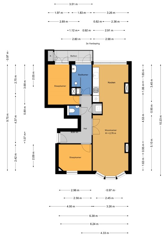 mediumsize floorplan